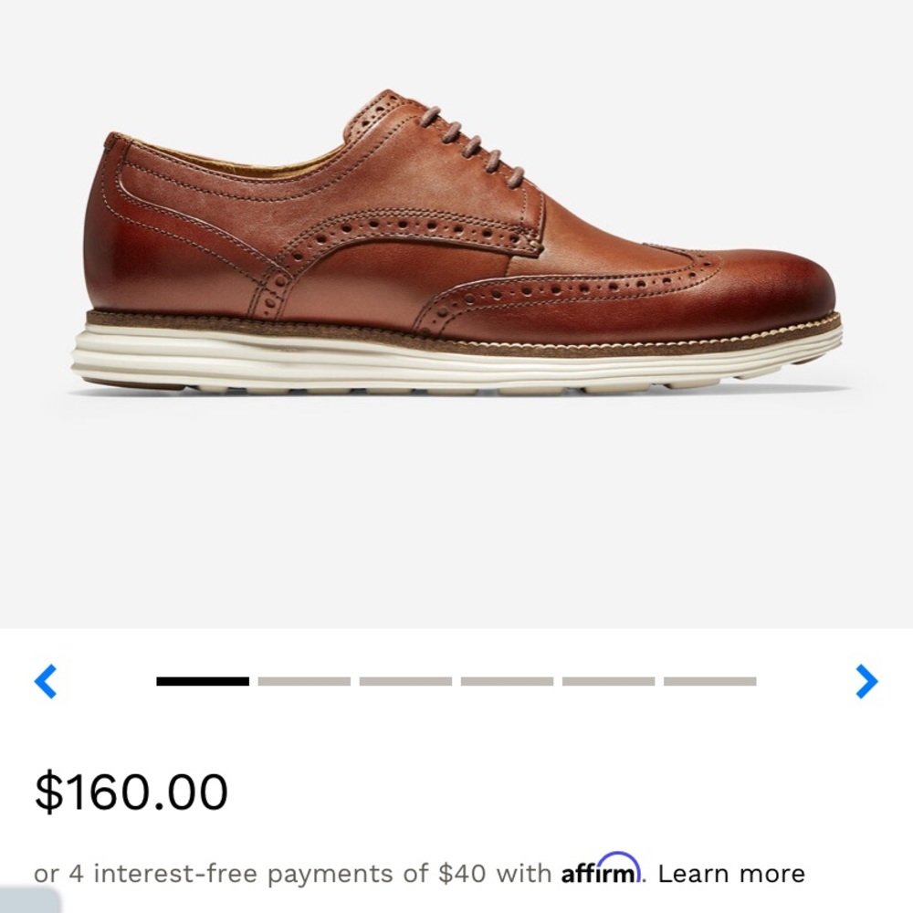 Cole Haan Original Grand Wingtip Oxfords Men’s 11
